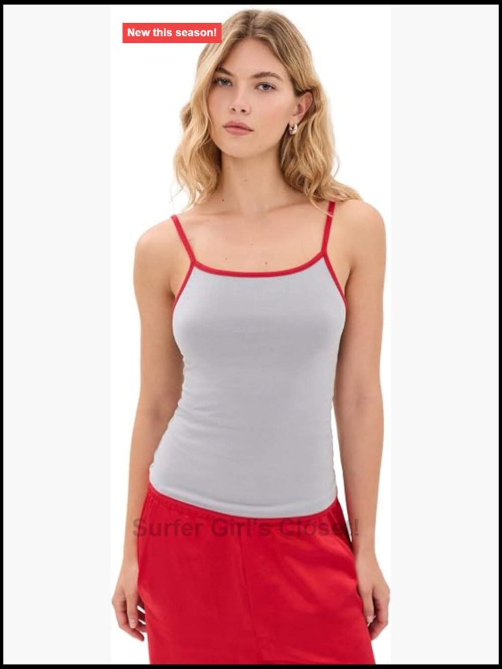Women's Sleeveless Scoop Neck Tank Top - Lightweight Stretch Jersey